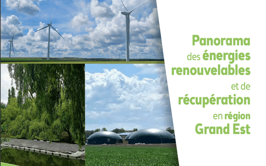Publication du Panorama 2025 des énergies renouvelables et de récupération en Région Grand Est